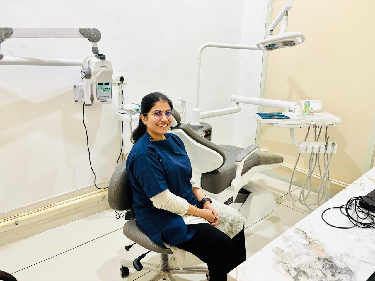 Modern treatment room at Jiwandhara Multispeciality Hospital